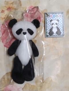 くまめいと ぬいぐるみマスコット パンダ 本体 ぬいぐるみキーチェーンのサムネイル