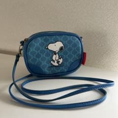 スヌーピー ショルダーバッグ 青のサムネイル