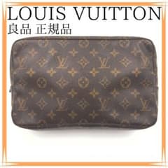 良品✨ ルイヴィトン ポーチ 正規品 モノグラム トゥルーストワレット