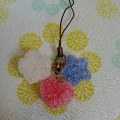 レジン あめ玉みたいなストラップのサムネイル
