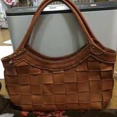 レザートートバックのサムネイル