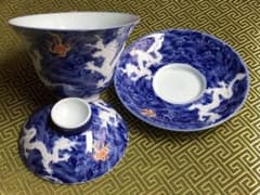 中国茶器　蓋碗のサムネイル