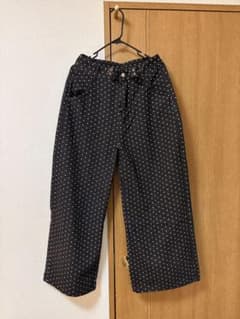 ポカドットワイドレッグズボン　Mサイズのサムネイル