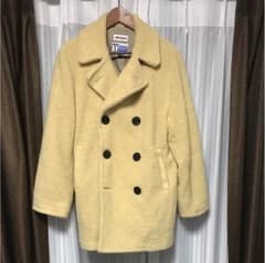 ポストオーバーオールズ POST OVERALLS Pコート ボアのサムネイル