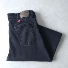 ■古着 ラングラー 9TRGABK ブラックジーンズ W38L30【WL6929