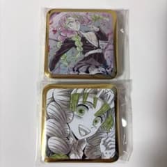 鬼滅の刃　ダイニング　スクエア缶バッジ　甘露寺蜜璃セット