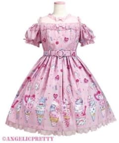 Angelic Pretty アイスクリーム柄 ワンピースのサムネイル