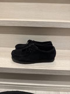 Clarks wallabee 23.5/24cm ブラックのサムネイル