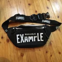 EXAMPLE×MAKAVELIC ウエストバッグ タグ納品書有 極美品のサムネイル