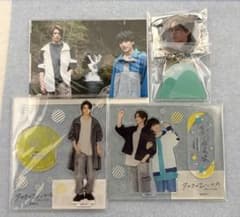 タカラのびいどろ アクリルスタンド ブロマイドセット 岩瀬洋志 小西詠