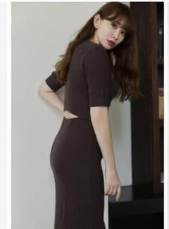 Her lip to 2Way Ribbed Dressのサムネイル