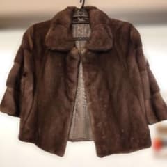 BURGUNDY QUALITY ミンク ファーコート - メルカリ