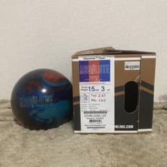 良品 ストーム アブソリュート・パール 15ポンド ボウリング ボール