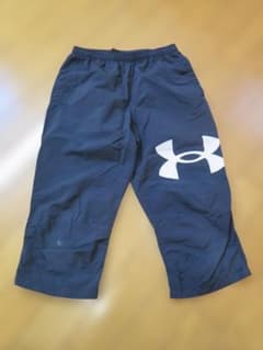 UNDER ARMOUR キッズ ハーフパンツ ネイビー 140のサムネイル