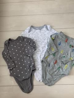 ベビーギャップ☆ロンパース３枚組のサムネイル