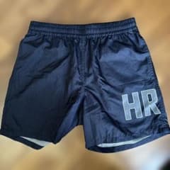 新品　HOLLYWOOD RANCH MARKET ナイロンハーフパンツ　紺　Mのサムネイル