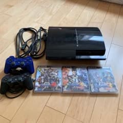 プレステ３本体とカセット付きのサムネイル