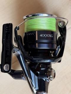 シマノ　25ツインパワーXD 4000XG PE1.2号　200m付きのサムネイル