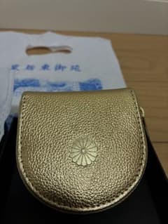 皇居限定 馬蹄型小銭入 コインケース 金 ゴールド - メルカリ
