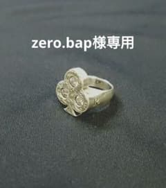 zero.bap。Engraved Club Ring zero.bap様専用。Engraved Club Ring - メルカリ