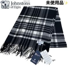 美品 Johnstons of Elgin 大判 マフラー カシミヤ100% 中古・古着通販】JOHNSTONS OF ELGIN (ジョンストンズオブエルガン
