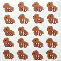 アルバムクラフト♡干支/午年【20枚】/お正月/ペーパークラフト