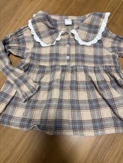 tete a tete チェック柄ブラウス 110cmのサムネイル