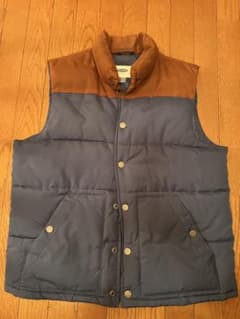 OLD NAVY 中綿ベスト バイカラー Lのサムネイル