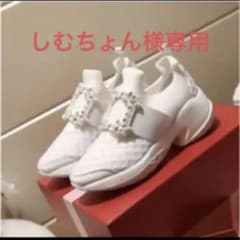 しむちょん様専用　白36黒サンダル37のサムネイル
