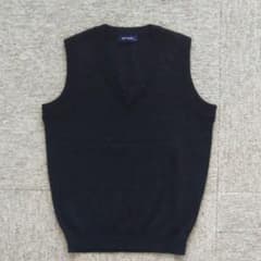 ニットベスト120ブラックのサムネイル