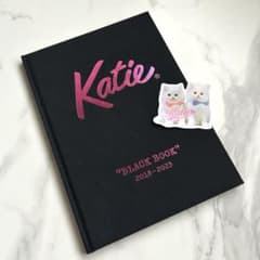 Katie☆BLACK BOOK ノベルティ　ネコネコステッカーオマケ付きのサムネイル