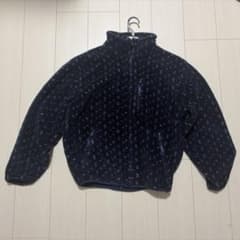 ドラマ着用★杉咲花着 L.L.Bean バーズアイ ボアフリースジャケット 青のサムネイル