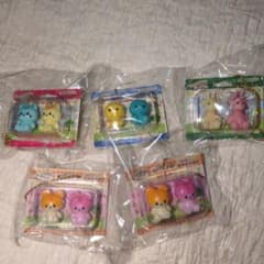 トイスピの森 プチプチアニモマスコット 5個セットのサムネイル