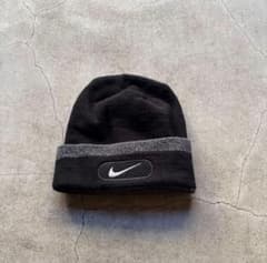 90s〜 old nike big swoosh beanie 菅田将暉着用 - メルカリ