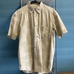 値下げ！　STUSSY 半袖シャツ　ダイス柄　イエローのサムネイル