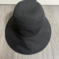 【にな】サンバリア　ナチュラルハット　L ブラック バケットハット にな様専用】サンバリア ナチュラルハット L ブラック バケットハット