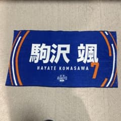 駒沢颯 選手 フェイスタオル 茨城ロボッツのサムネイル