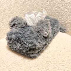 チンチラ ティッシュカバー ボックスティッシュ用 ねずみ ふわふわ かわいいのサムネイル