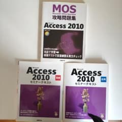 Microsoft Access 20103冊セットのサムネイル