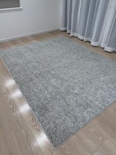 【関家具】シャギーラグ グレー 長毛タイプ 関家具】シャギーラグ グレー 長毛タイプ - メルカリ