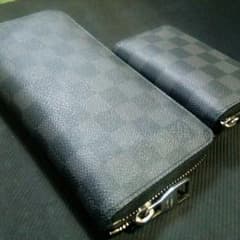 ヴィトン ダミエ黒 長財布 小銭入れのサムネイル