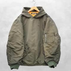 アンブッシュ AMBUSH プルオーバー フーディー MA-1 パーカー L アンブッシュ AMBUSH プルオーバー フーディー MA-1 パーカー L - メルカリ