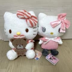 【匿名配送・新品タグ付き】ハローキティ ぬいぐるみ 2点セット