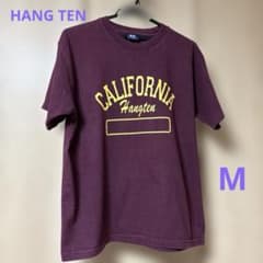 Hangten CALIFORNIA Tシャツ ボルドー M