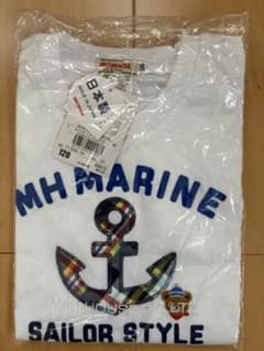 ミキハウス　マリーンTシャツ　重ね着風　120 【新品未開封】のサムネイル