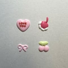 サンリオ 伊勢丹 メルヘン工房 お名前ホルダーパーツ4点セットのサムネイル