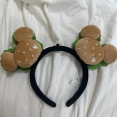 ディズニー ハンバーガー耳 カチューシャのサムネイル