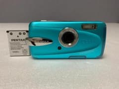 PENTAX Optio W30 ライトブルー - メルカリ