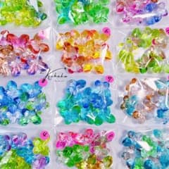 手染めビーズ 塗装ビーズ アクリルビーズ パーツ - 5