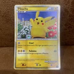 ポケモンカード ピカチュウ イタリア語版 ワールド プロモ - メルカリ